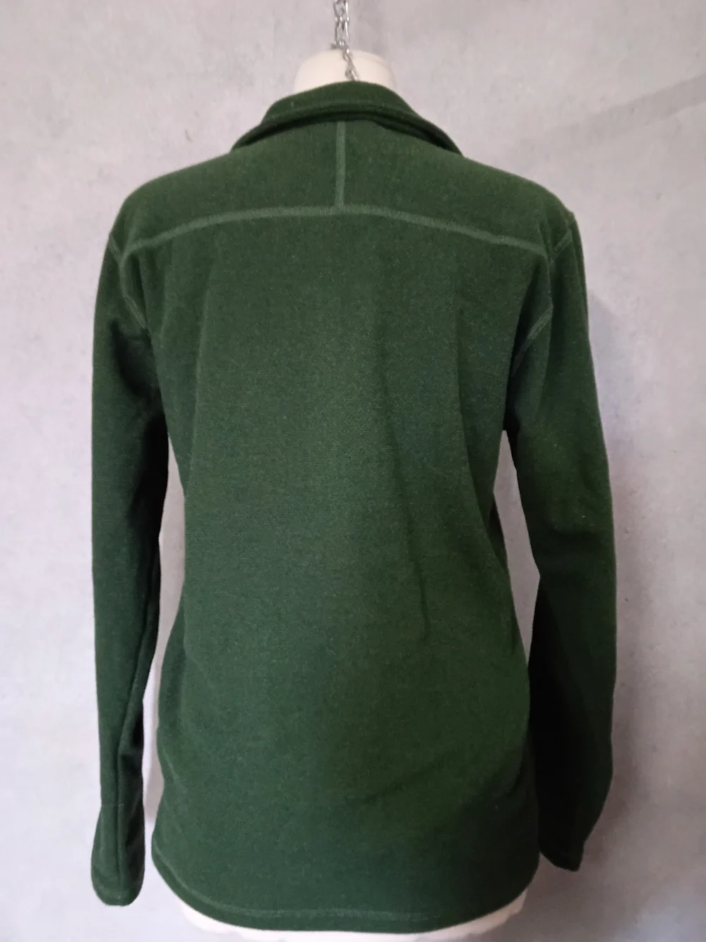 The North Face Men's Forest Green Quarter-Zip Fleece Pullover